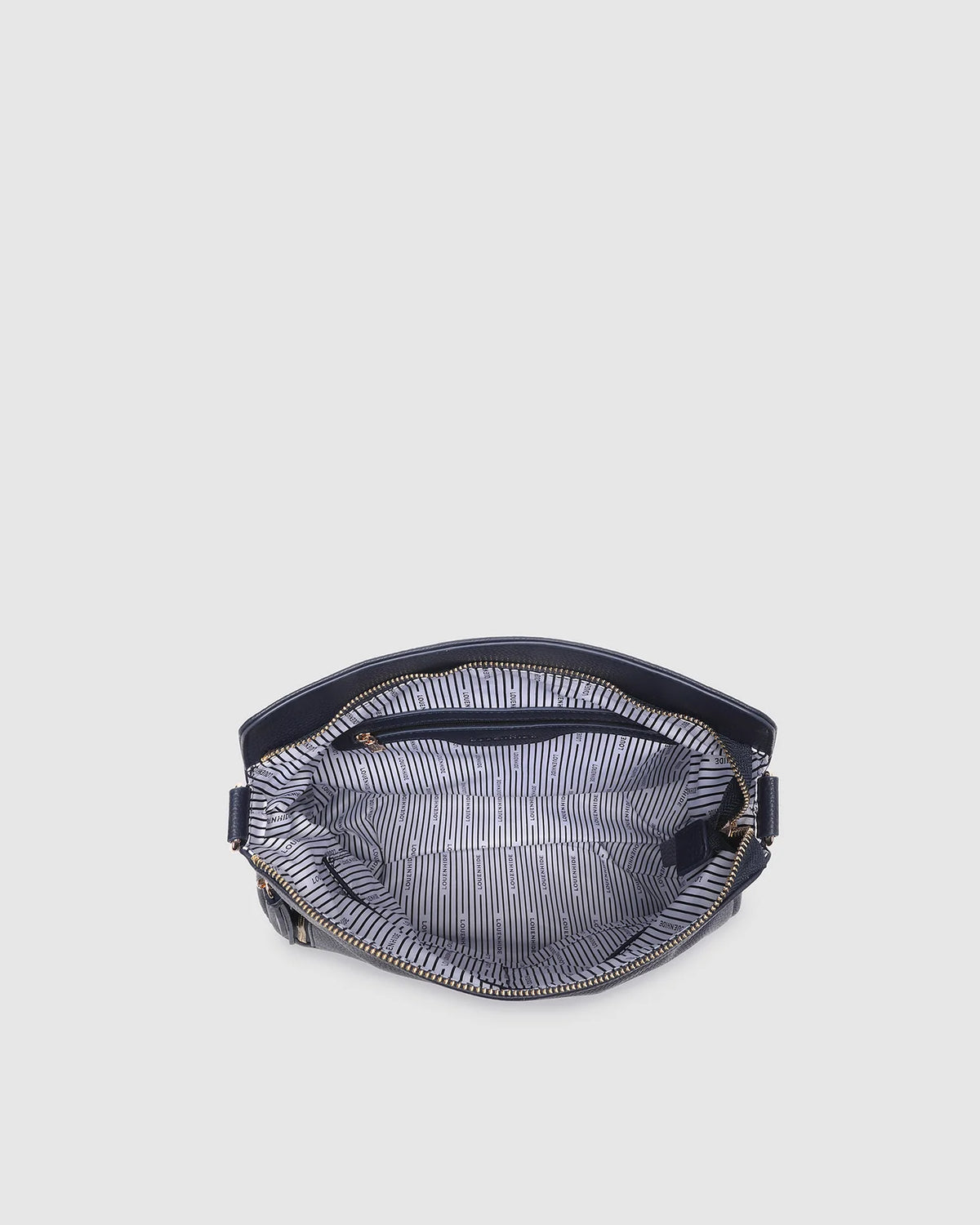 Nadia Shoulder Bag in Navy by Louenhide