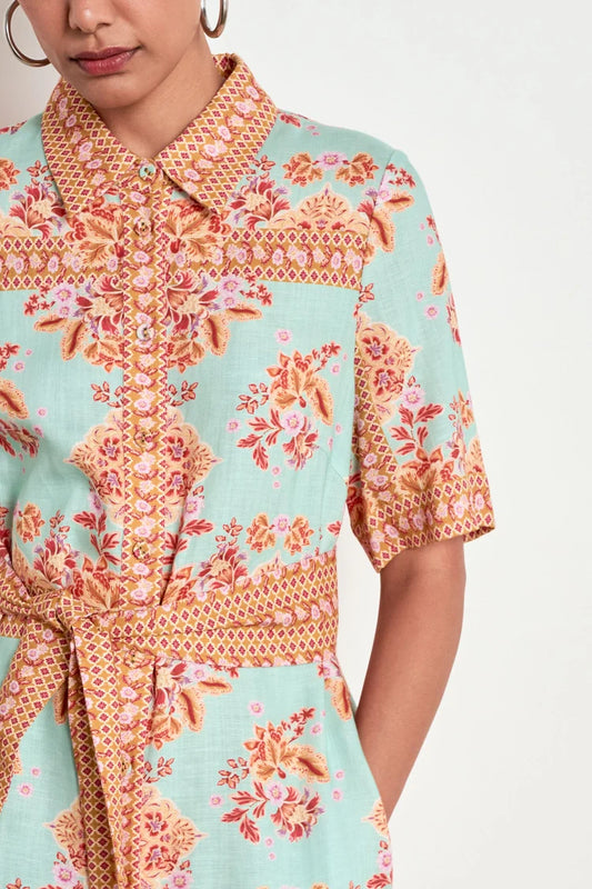 Instruct Dress in Spring Glow by Zoe Kratzmann