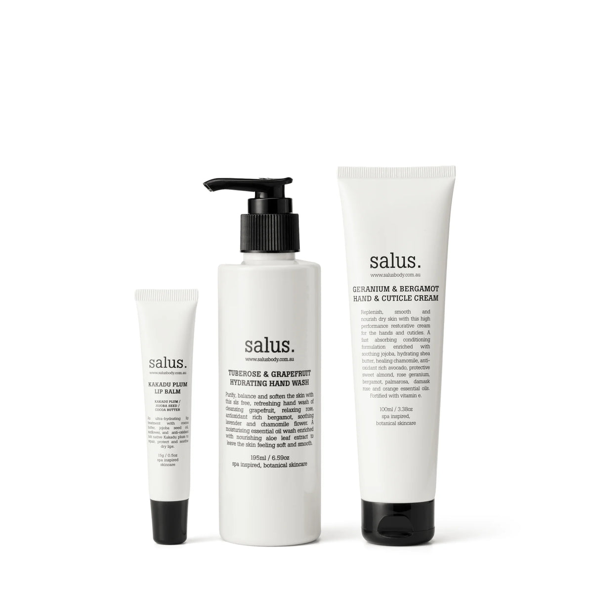 Hands & Lips Replenishing Trio by Salus