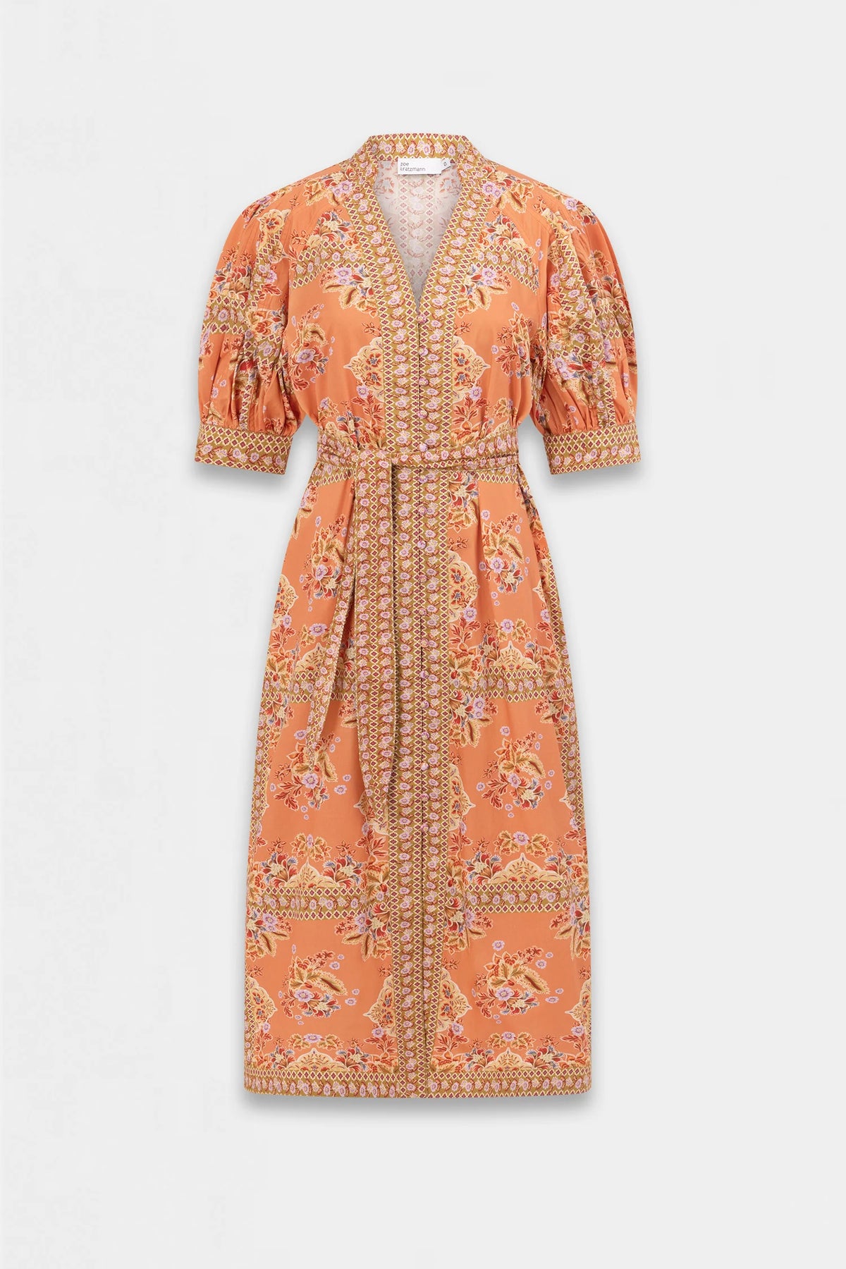Impart Dress in Marigold Glow by Zoe Kratzmann