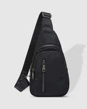 Load image into Gallery viewer, Boyd Nylon Sling Bag in Black by Louenhide