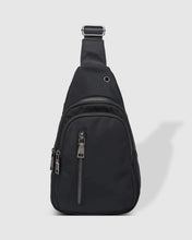 Load image into Gallery viewer, Boyd Nylon Sling Bag in Black by Louenhide