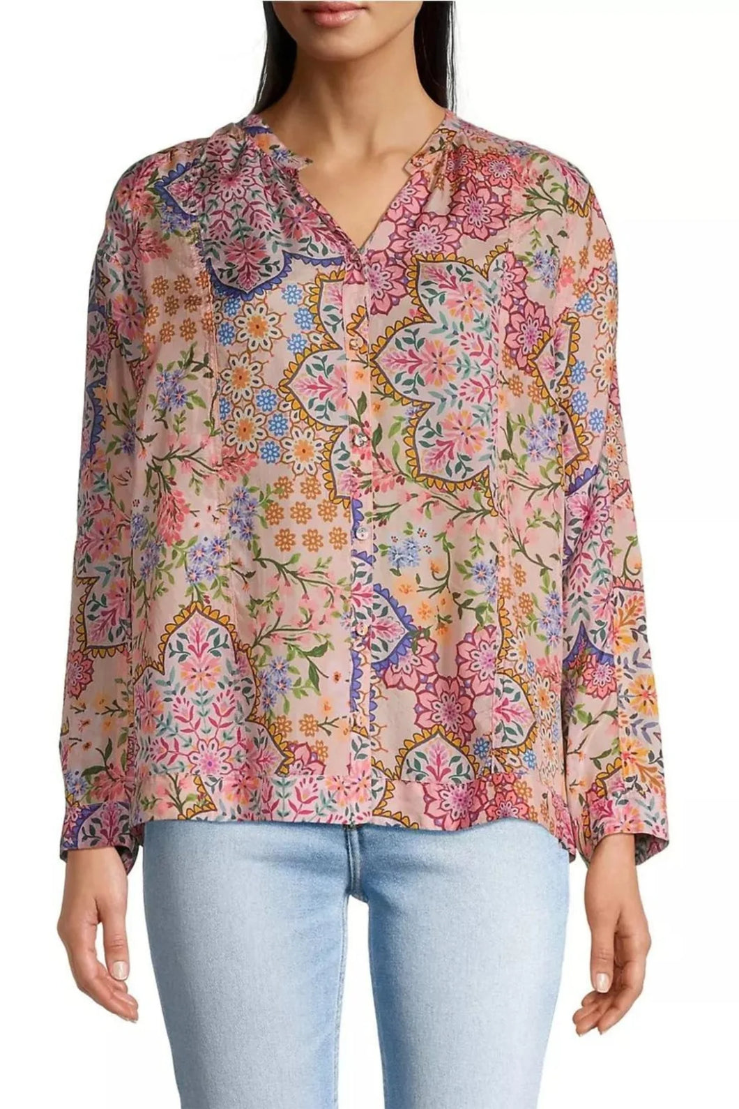 Spring Kalani Blouse By Johnny Was