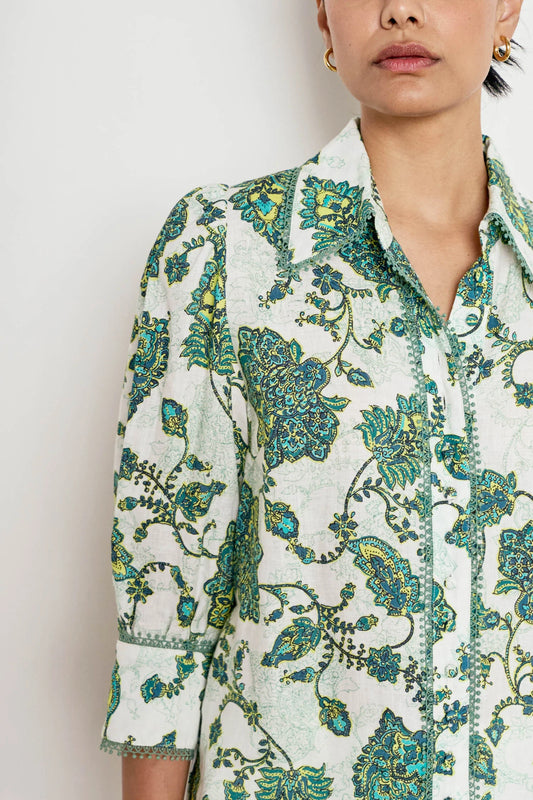 Serenade Top in Garden Paisley by Zoe Kratzmann