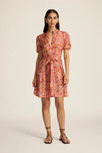 Load image into Gallery viewer, Gaia Mini Dress in Fernando Coral by Hannah