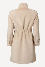 Load image into Gallery viewer, Chica Chica Shearling Coat in Beige by Angel Wings
