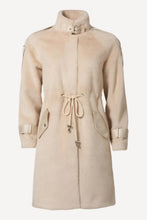 Load image into Gallery viewer, Chica Chica Shearling Coat in Beige by Angel Wings