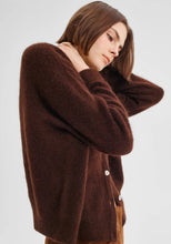 Load image into Gallery viewer, Albi Knit Cardigan in Chocolate by Morrison