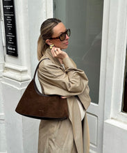 Load image into Gallery viewer, Milo Hobo Bag in Ebony by Nat & Nin (back in stock soon)