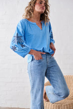 Load image into Gallery viewer, Kimberley Top in Sky Blue by Kireina