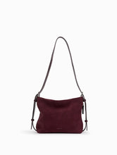 Load image into Gallery viewer, Mini Moreen Shoulder Bag in Eggplant by Nat & Nin