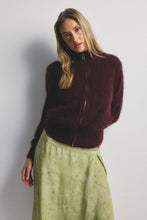 Load image into Gallery viewer, Felix Zip Bomber in Aubergine by World of Nomads