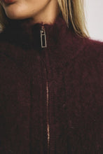 Load image into Gallery viewer, Felix Zip Bomber in Aubergine by World of Nomads