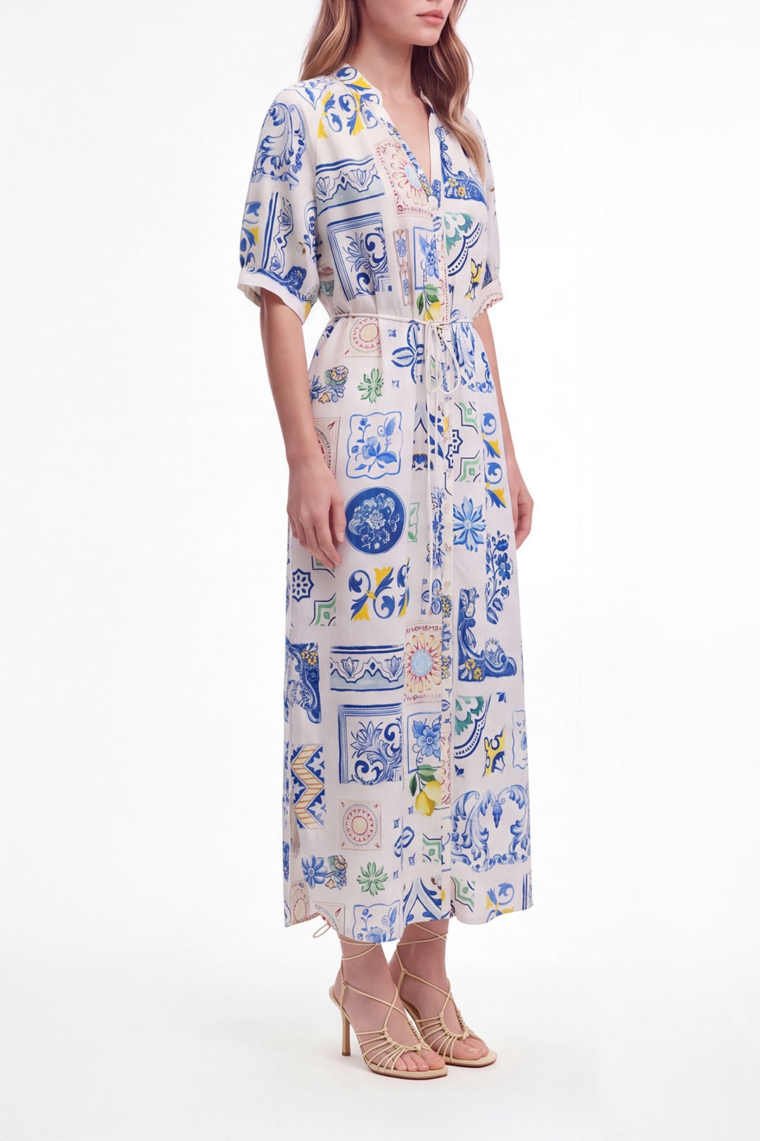 Adella Sicily Ankle Dress by The Dreamer Label