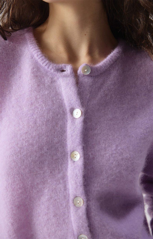 Vito Cardigan in Lavender by American Vintage