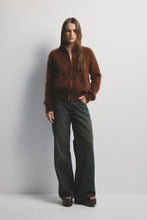 Load image into Gallery viewer, Felix Zip Bomber in Chocolate by World of Nomads