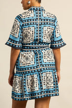 Load image into Gallery viewer, Submerge Dress in Bay Scarf by Zoe Kratzmann