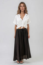 Load image into Gallery viewer, Marta Skirt in Chocolate by La Gemme