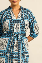 Load image into Gallery viewer, Aurora Dress in Bay Scarf by Zoe Kratzmann