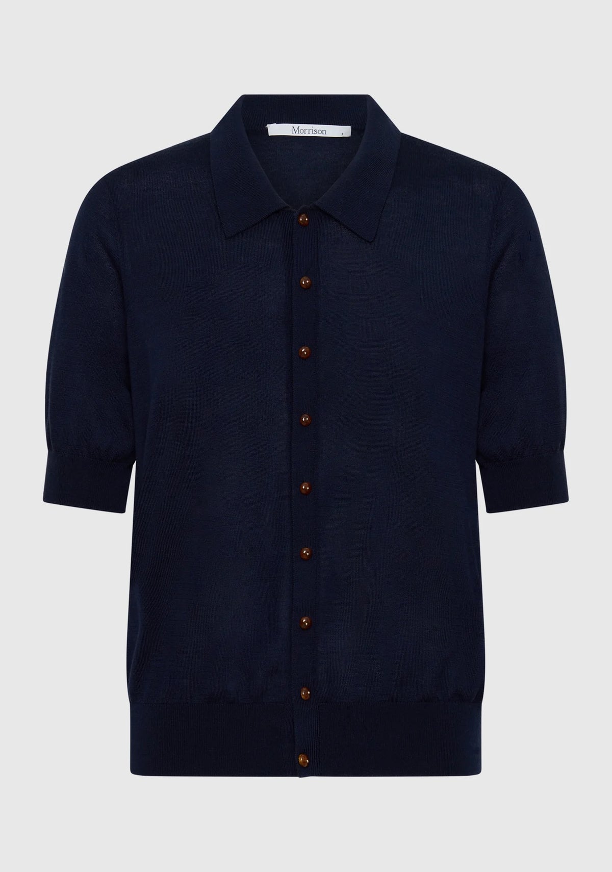 Micah Knit Cardigan in Navy by Morrison