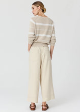 Load image into Gallery viewer, Rosin Stripe Knit in Pebble/Chalk by POL