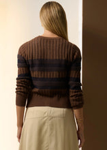 Load image into Gallery viewer, Sable Cardigan in Choc/Ink by POL
