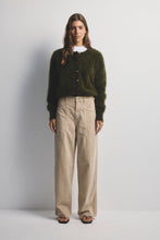 Load image into Gallery viewer, Frankie Cardigan in Moss by World of Nomads