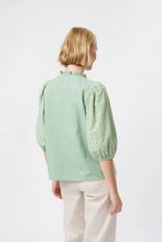 Load image into Gallery viewer, Isabella Shirt in Grape Green by Kireina