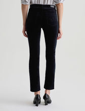 Load image into Gallery viewer, Mari Crop Velvet Jean by AG in Super Black