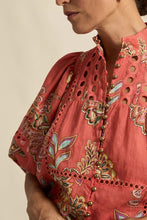 Load image into Gallery viewer, Cabaret Top in Kgari Melon by Zoe Kratzmann