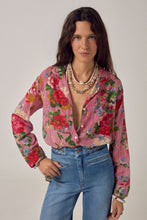 Load image into Gallery viewer, Piti Blouse in Bolton Soul Rouge by Maison Hotel