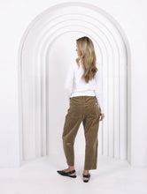 Load image into Gallery viewer, Toni Barrel Jean in Sage Corduroy by Monaco Jeans