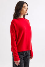 Load image into Gallery viewer, Sloane Mockneck in Poppy by Mia Fratino