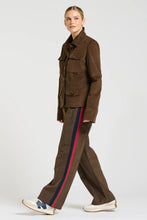 Load image into Gallery viewer, Hemming Jacket in Chocolate Twill Velvet by Shirty