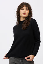Load image into Gallery viewer, Sloane Mockneck in Jet Black by Mia Fratino