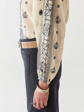 Load image into Gallery viewer, Stephanie Blouse in Off White Blossom by Maison Hotel
