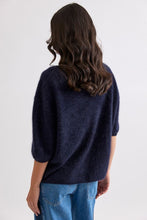 Load image into Gallery viewer, Eliza Tee in Midnight by Mia Fratino