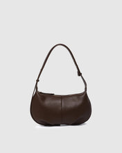 Load image into Gallery viewer, Olivia Shoulder Bag in Chocolate by Louenhide