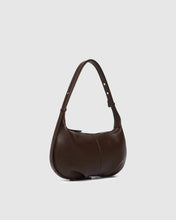 Load image into Gallery viewer, Olivia Shoulder Bag in Chocolate by Louenhide
