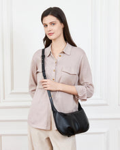 Load image into Gallery viewer, Olivia Shoulder Bag in Black by Louenhide