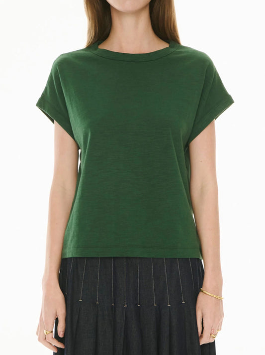 Mast Tee in Green by Pol