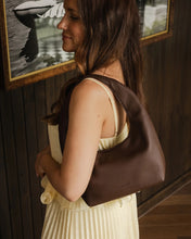 Load image into Gallery viewer, Mini Monaco Bag in Chocolate by Louenhide