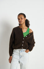 Load image into Gallery viewer, Vito Cardigan in Coffee by American Vintage