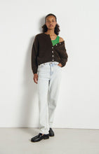 Load image into Gallery viewer, Vito Cardigan in Coffee by American Vintage