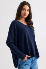 Load image into Gallery viewer, Margot Vee in French Navy by Mia Fratino