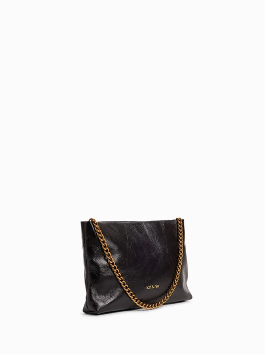 Molly Bag in Noir Glace by Nat & Nin