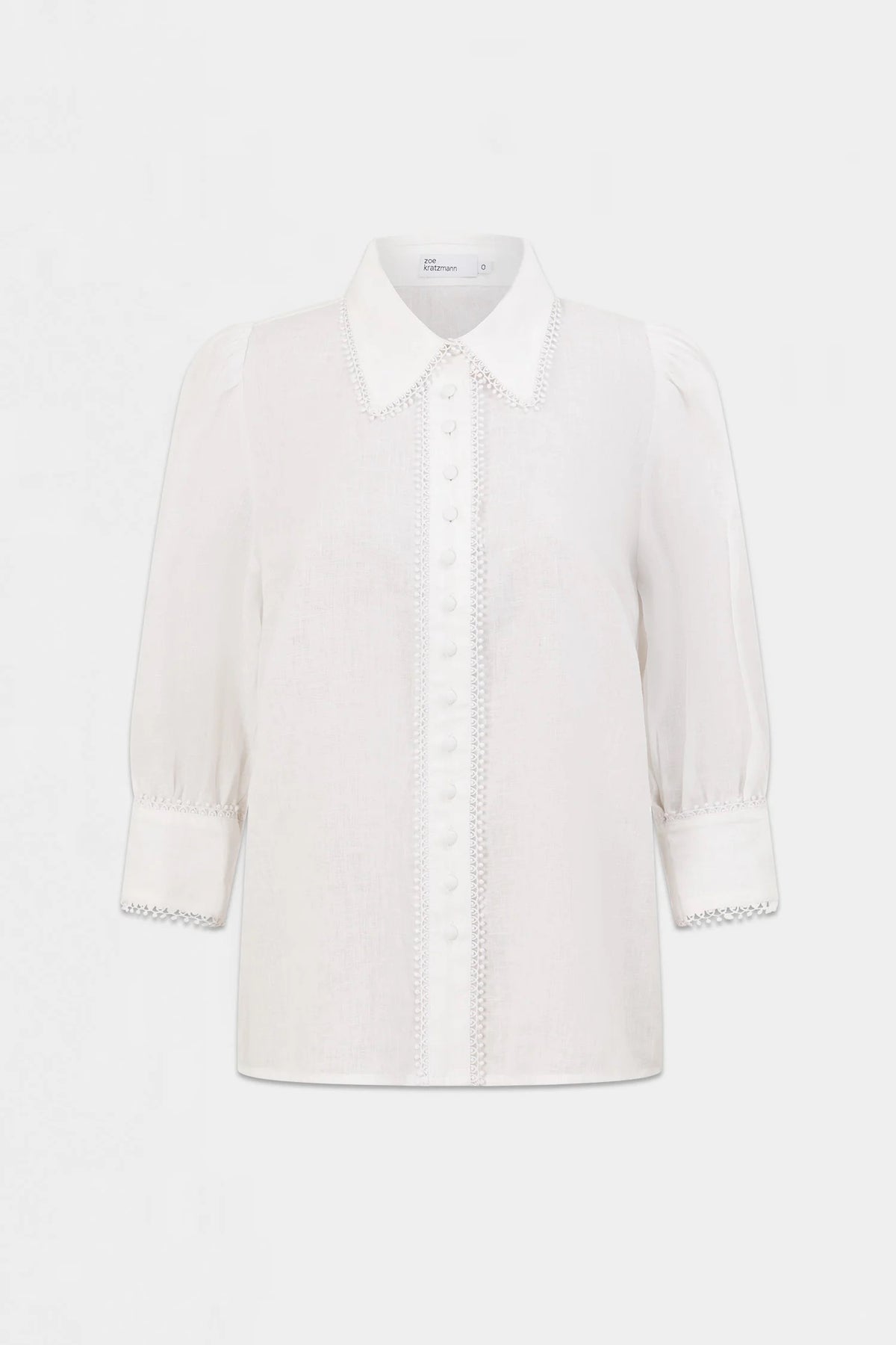 Serenade Top in Porcelain by Zoe Kratzmann
