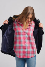 Load image into Gallery viewer, Allegra Relaxed Wool Blend Jacket in French Navy by Shirty