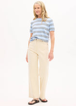 Load image into Gallery viewer, Rowan Stripe Knit in Blue/Green/Chalk by POL