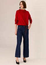 Load image into Gallery viewer, Rowan Drawcord Knit in Red by POL
